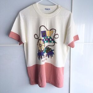 NWOT Vintage Print Graphic Tee Medium